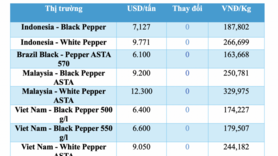 Giá tiêu hôm nay 13/11/2025: Giảm tại Đắk Lắk, Lâm Đồng