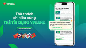 VPBank triển khai chương trình thử thách chi tiêu với tổng giá trị thưởng hơn 11 tỷ đồng