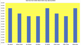 Giá heo hơi hôm nay 18/12/2025: Lập đỉnh mới - 67.000 đồng/kg