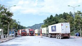 2 ngày, 3.822 xe hàng hóa xuất nhập khẩu qua cửa khẩu tỉnh Lạng Sơn