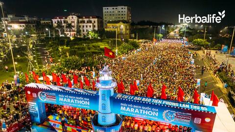 Herbalife Việt Nam đồng hành cùng Tiền Phong Marathon
