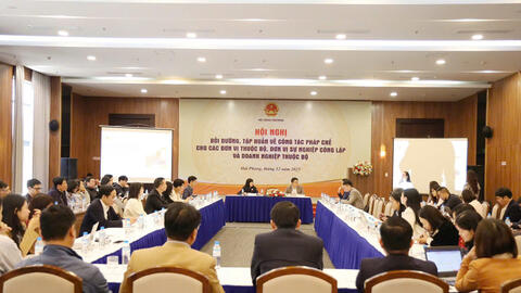 Bộ Công Thương tổ chức Hội nghị tập huấn công tác pháp chế