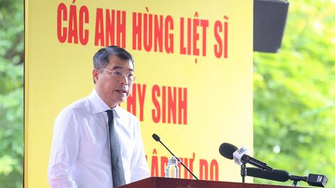 Phát biểu của Thủ tướng Lê Minh Hưng tại lễ triển khai tìm kiếm, quy tập hài cốt liệt sĩ tại Công viên Lê Thị Riêng