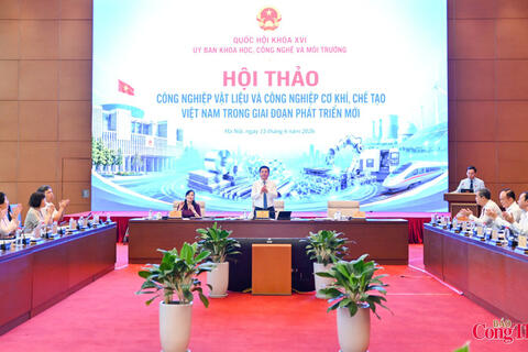 Hội thảo “Công nghiệp vật liệu và Công nghiệp cơ khí, chế tạo Việt Nam trong giai đoạn mới”