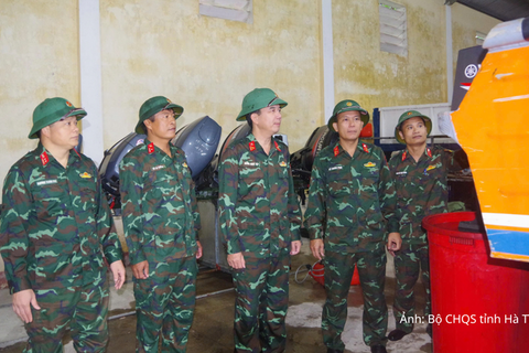 Hà Tĩnh sẵn sàng quân số ứng phó thiên tai