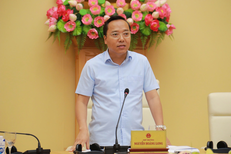 Thứ trưởng Bộ Công Thương Nguyễn Hoàng Long. Ảnh: Thanh Tuấn
