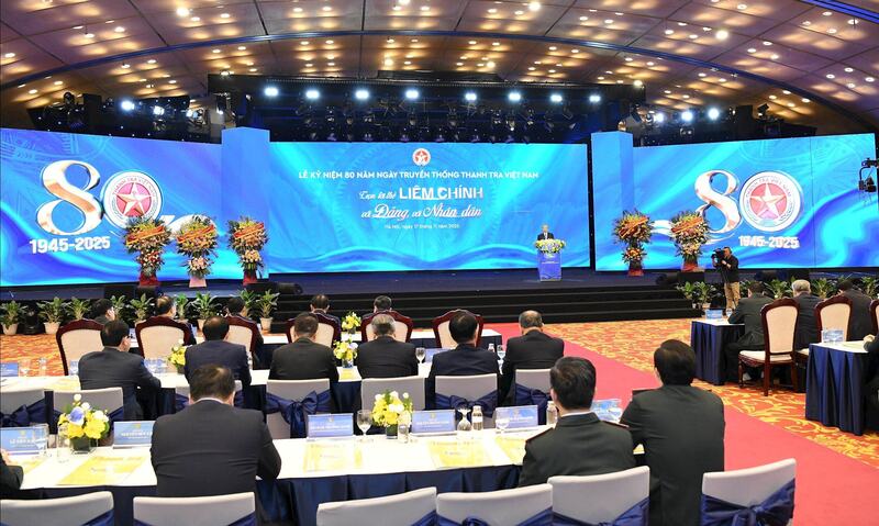 Quang cảnh lễ kỷ niệm. Ảnh: Lâm Hiển