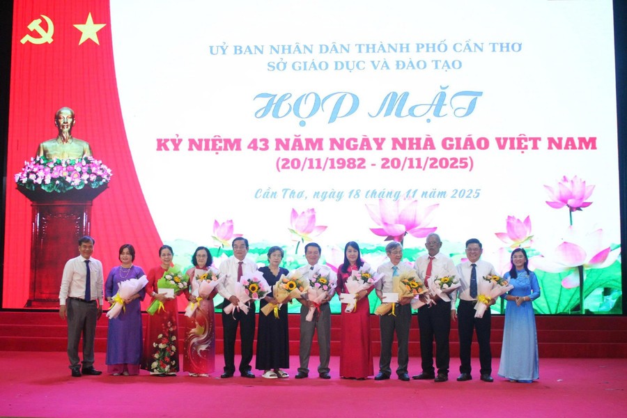 Cần Thơ tri ân đội ngũ nhà giáo, định hướng phát triển giáo dục Cần Thơ tri ân đội ngũ nhà giáo, định hướng phát triển giáo dục