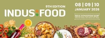 Hội chợ thực phẩm Indus Food 2026 tại Ấn Độ sẽ diễn ra từ ngày 8 - 10/1/2026 tại Trung tâm triển lãm India Exposition Mart.