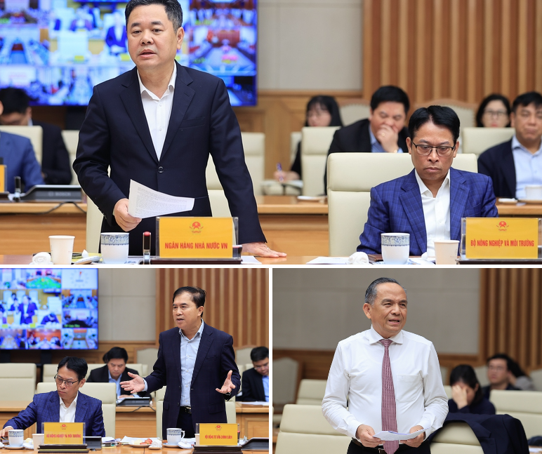 Các đại biểu tập trung thảo luận, thống nhất tư duy, bàn giải pháp về phát triển phân khúc nhà ở cho người có thu nhập trung bình, tăng nguồn cung về nhà ở cho nhiều đối tượng khác nhau. Ảnh: VGP/Nhật Bắc