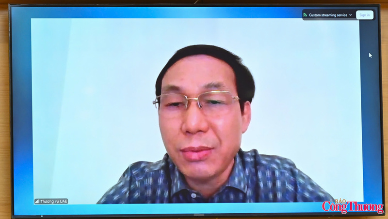 Ông Trương Xuân Trung- Phụ trách Thương vụ Việt Nam tại UAE. Ảnh: Nguyễn Nam