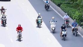 Hà Nội ngày nắng, chiều tối và đêm có mưa rào và dông rải rác
