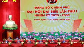 Tổng Bí thư Tô Lâm dự Đại hội đại biểu Đảng bộ Chính phủ lần thứ I