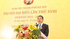 Khai trương Trung tâm Báo chí Đại hội XVIII Đảng bộ TP. Hà Nội