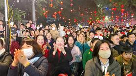 Tưng bừng liên hoan văn nghệ chào mừng thành công Đại hội Đảng