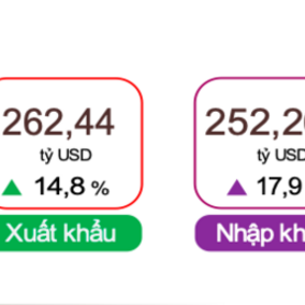 7 tháng, cả nước xuất siêu 10,18 tỷ USD