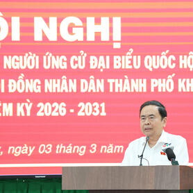 Chủ tịch Quốc hội Trần Thanh Mẫn: Ưu tiên gỡ nút thắt thể chế cho TP. Hồ Chí Minh