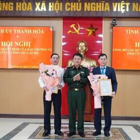 Thanh Hóa công bố quyết định điều động, bổ nhiệm nhiều cán bộ chủ chốt