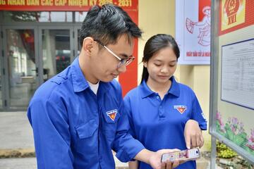 Cử tri trẻ TP. Đà Nẵng hướng tới 'ngày hội non sông'