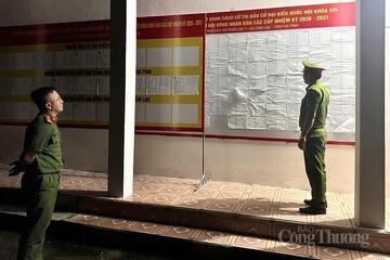 Công an Hà Tĩnh chủ động từ sớm, giữ vững địa bàn bầu cử