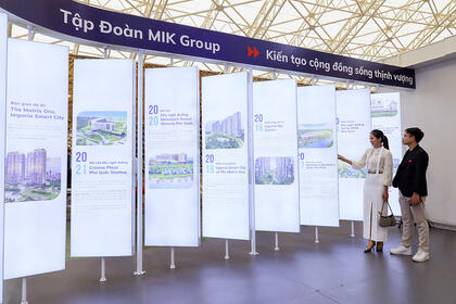 Ấn tượng MIK Group tại Triển lãm Thành tựu Đất nước