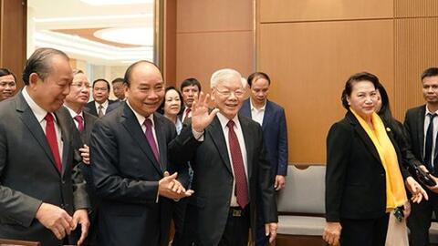 Tổng Bí thư, Chủ tịch nước Nguyễn Phú Trọng dự và chỉ đạo tại Hội nghị trực tuyến Chính phủ