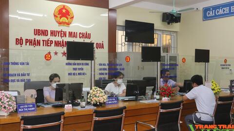 Mai Châu cải cách hành chính dân chủ, hiện đại