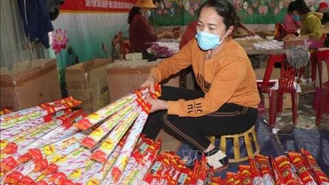 Làng hương trầm lớn nhất xứ Nghệ tất bật ngày giáp Tết