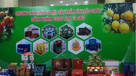 Bắc Giang phát triển, nâng hạng các sản phẩm OCOP
