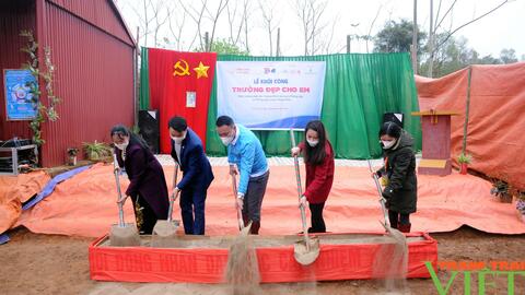 "Trường đẹp cho em", giúp học sinh vùng cao Sơn La có điều kiện học tập tốt hơn