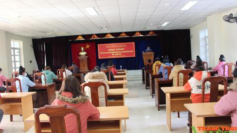 Hội Nông dân tỉnh Sơn La: Khai giảng lớp đào tạo ngắn hạn cho lao động nông thôn