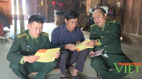 Tuổi trẻ biên phòng Lóng Sập xung kích vì cộng đồng