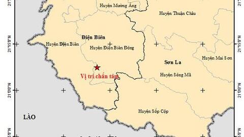 Động đất 4,5 độ ở Điện Biên: Người dân cảm nhận rõ rung lắc mạnh