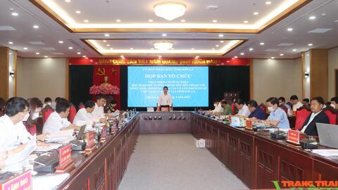 Sơn La: Họp Ban Tổ chức thực hiện chuỗi sự kiện Thủ tướng đối thoại với nông dân và Festival trái cây