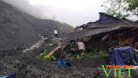 Điện Biên: Sạt lở tại Mường Chà khiến 1 người bị thương vong
