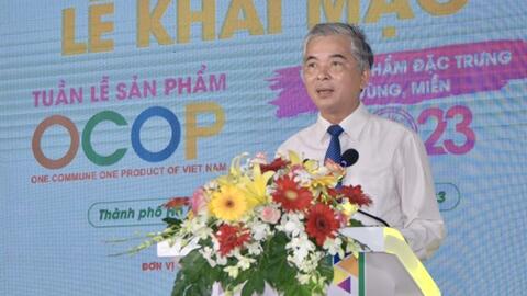 Khai mạc Tuần lễ sản phẩm OCOP và sản phẩm đặc trưng các vùng, miền năm 2023