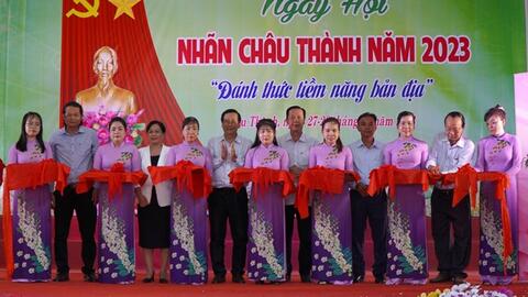Lần đầu tiên tổ chức Ngày hội Nhãn Châu Thành (Đồng Tháp)