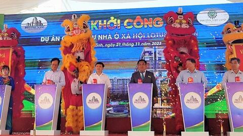 Khởi công dự án nhà ở xã hội quy mô lớn nhất Đồng Tháp