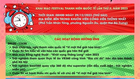 Điểm hẹn mong chờ của thanh niên Thủ đô