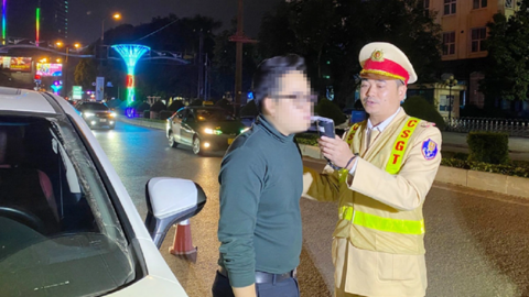 Hàng trăm trường hợp ở Thanh Hóa vi phạm nồng độ cồn