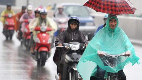 Miền Bắc mưa rét vì không khí lạnh mạnh tăng cường