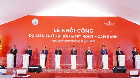 Khánh Hòa khởi công dự án nhà ở xã hội gần 3.800 tỷ đồng