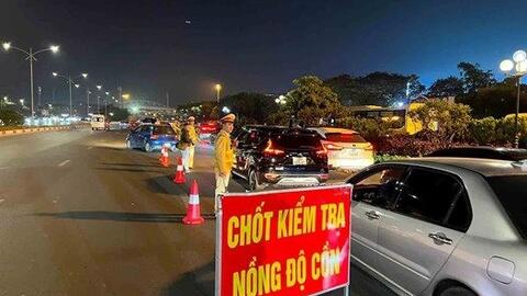 Hơn 30.000 tài xế vi phạm nồng độ cồn bị xử lý