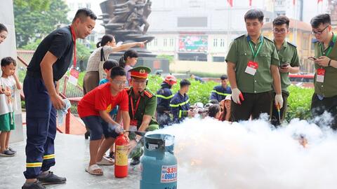 Công an thành phố Hà Nội khuyến cáo phòng cháy, chữa cháy mùa nắng