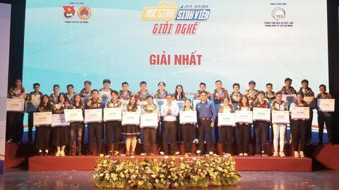 TP HCM: Tuyên dương 148 học sinh, sinh viên tay nghề giỏi