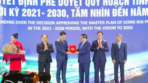 Thủ tướng Chính phủ trao Quyết định phê duyệt Quy hoạch tỉnh Đồng Nai