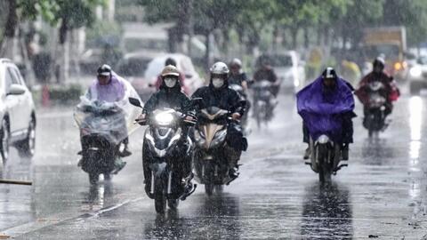 Nhiều khu vực có mưa rào và dông