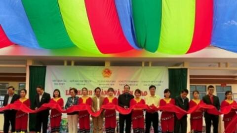 Quỹ Vì cuộc sống tươi đẹp: Bàn giao công trình Bể chứa nước và Nhà vệ sinh tại tỉnh Lạng Sơn
