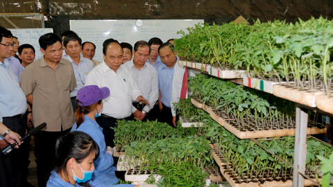 Thủ tướng đối thoại nông dân về “liên kết 6 nhà, kiến tạo chuỗi giá trị nông sản"