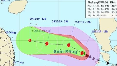 Tin bão số 8 và các chỉ đạo ứng phó